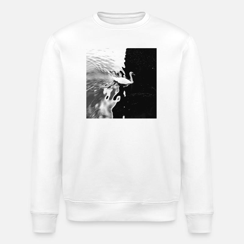 De la lumière aux ténèbres - Sweat bio ROLLER Stanley/Stella Unisexe - blanc