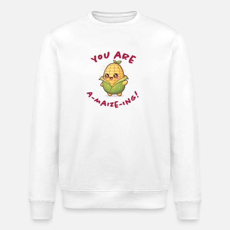 Vous étonnez - Sweat bio ROLLER Stanley/Stella Unisexe - blanc