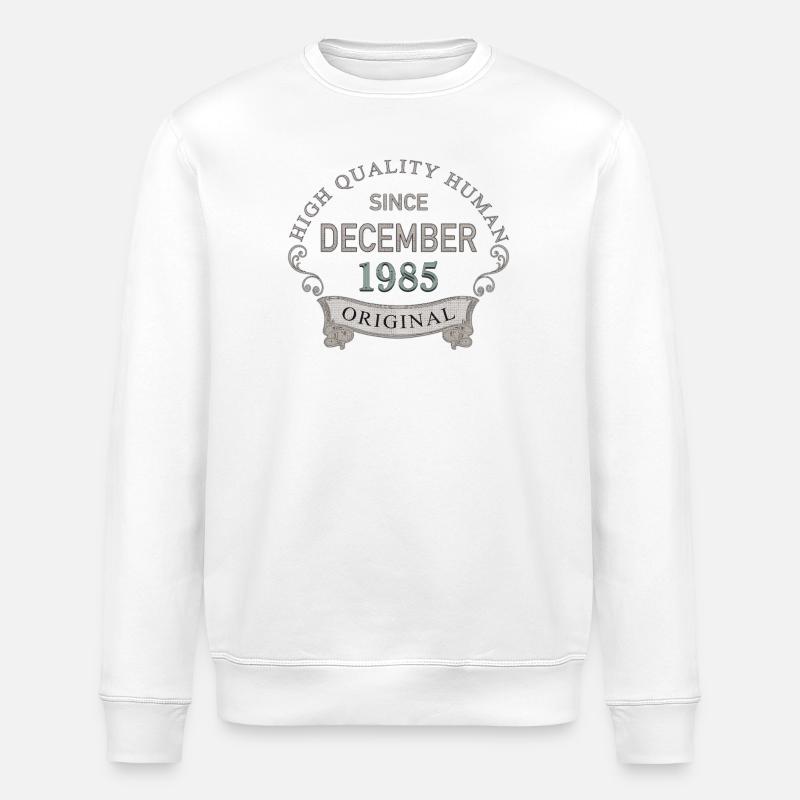 Since_December_1985 - Stanley/Stella Unisex Bio-Sweatshirt ROLLER - Weiß