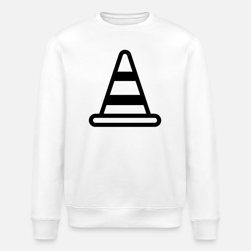 cône - Sweat bio ROLLER Stanley/Stella Unisexe - blanc