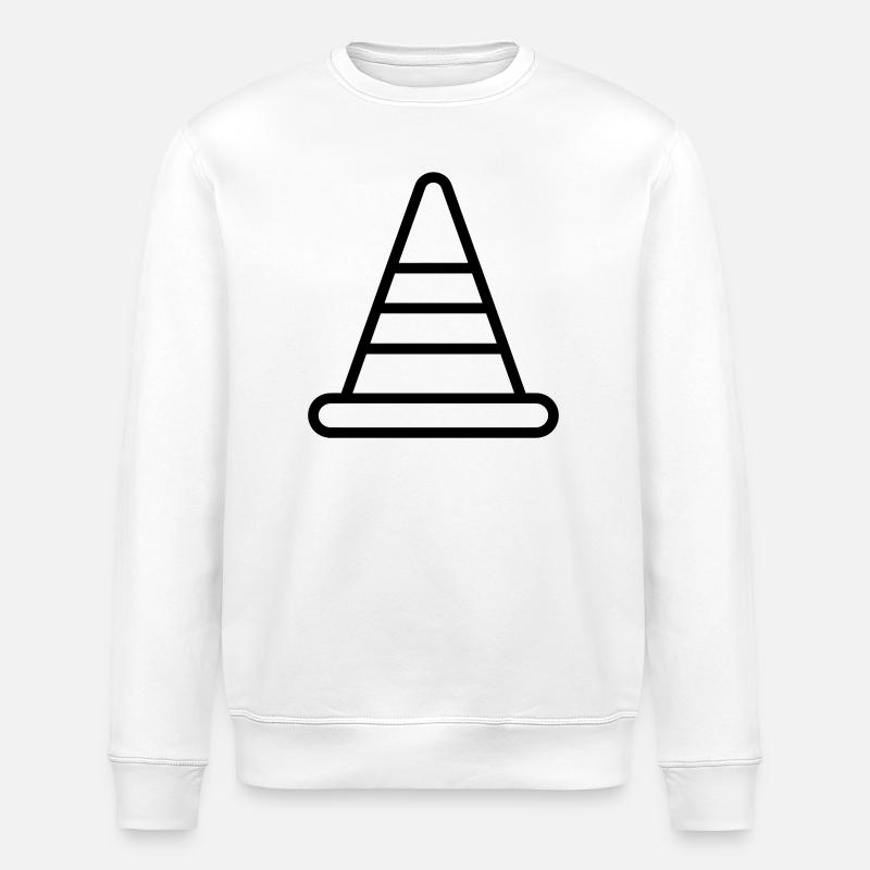 cône - Sweat bio ROLLER Stanley/Stella Unisexe - blanc