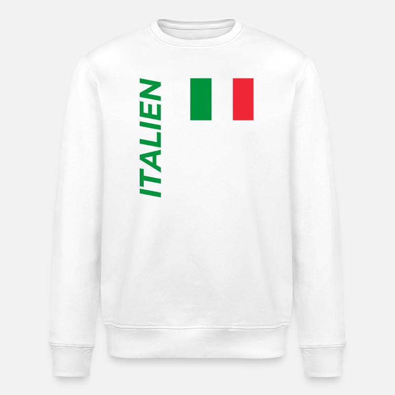 Genoa - Stanley/Stella ROLLER Unisex Organic Sweatshirt - white