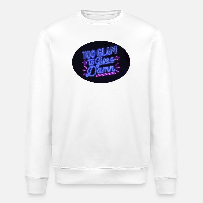 Déclaration Neon Glamour - Sweat bio ROLLER Stanley/Stella Unisexe - blanc