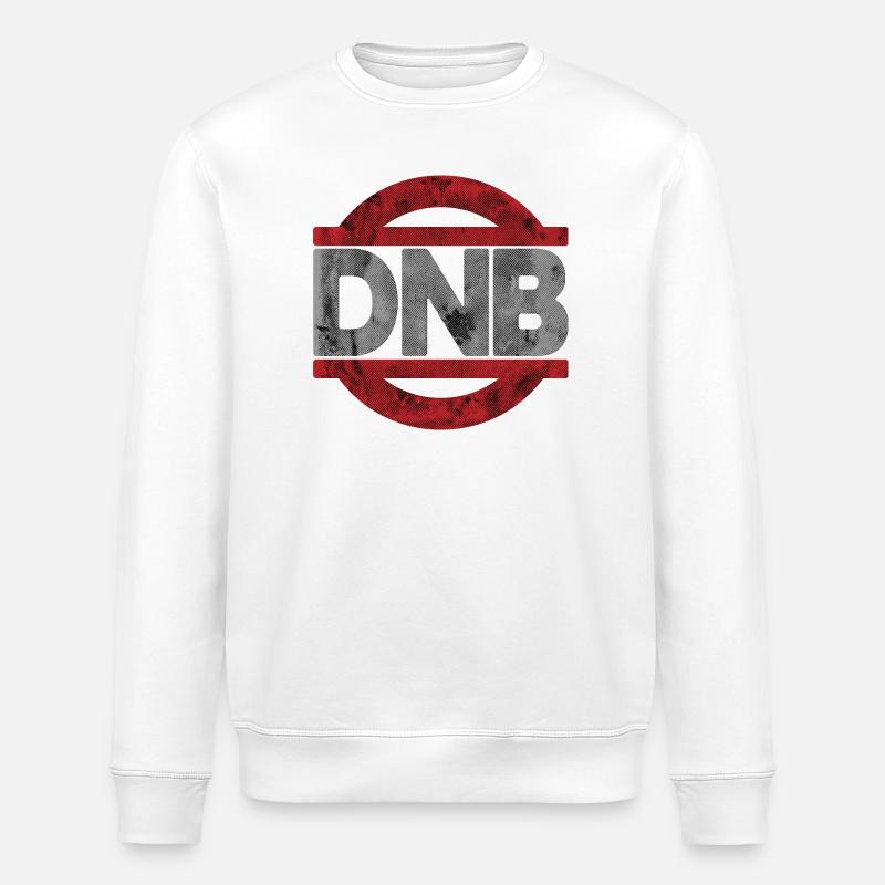 DNB Ne pliez pas le grunge - Sweat bio ROLLER Stanley/Stella Unisexe - blanc