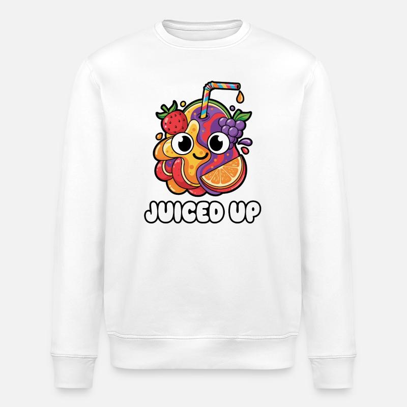 Fruit Fruit Ami Dessin animé - Sweat bio ROLLER Stanley/Stella Unisexe - blanc