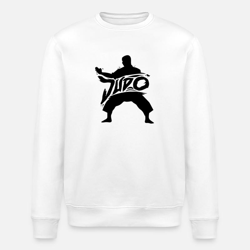 Judp - Sweat bio ROLLER Stanley/Stella Unisexe - blanc