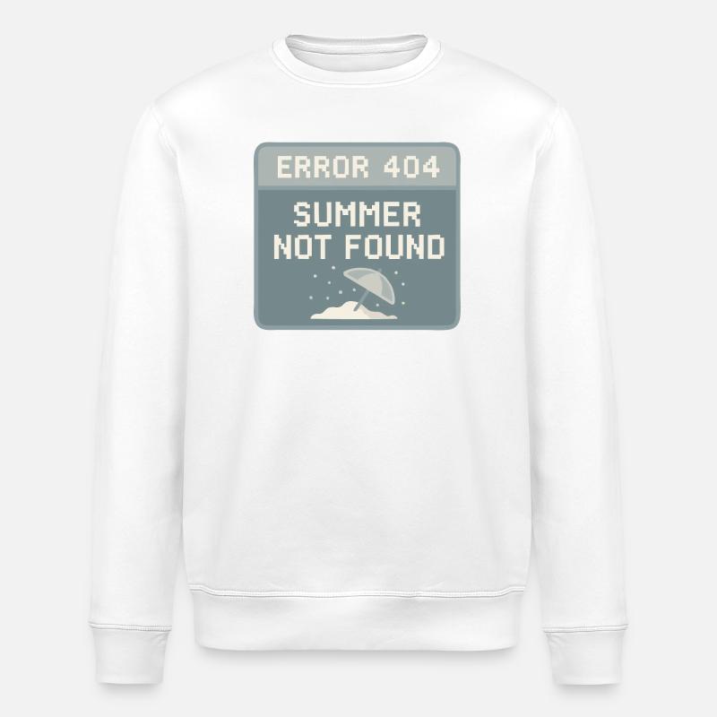 404 – Summer not found - Stanley/Stella Unisex Bio-Sweatshirt ROLLER - Weiß