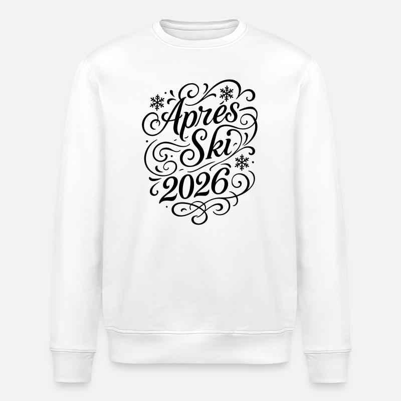 Apres Ski 2026 - Stanley/Stella Unisex Bio-Sweatshirt ROLLER - Weiß