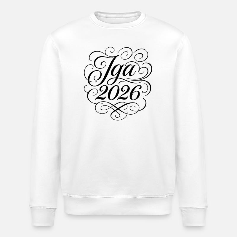Jga 2026 Junggesellenabschied - Stanley/Stella Unisex Bio-Sweatshirt ROLLER - Weiß