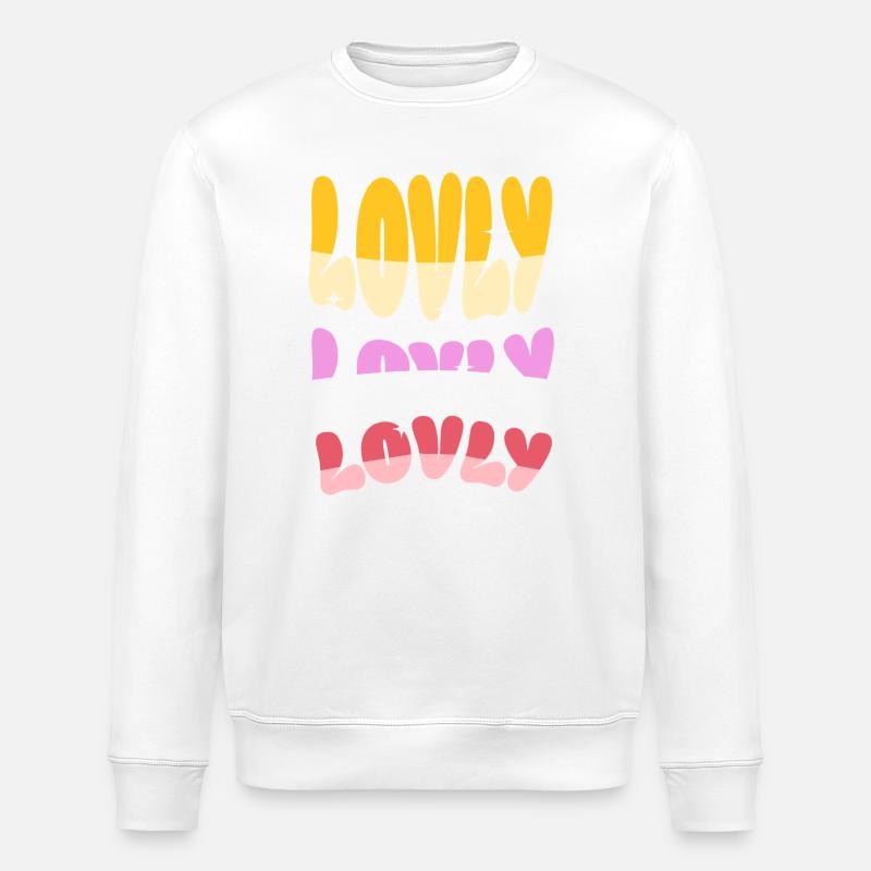 Amour Charmant Aimant - Sweat bio ROLLER Stanley/Stella Unisexe - blanc