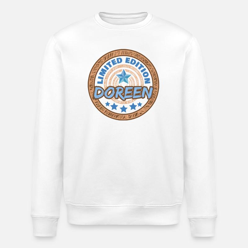 Doreen Doreen - Stanley/Stella ROLLER Unisex Organic Sweatshirt - white