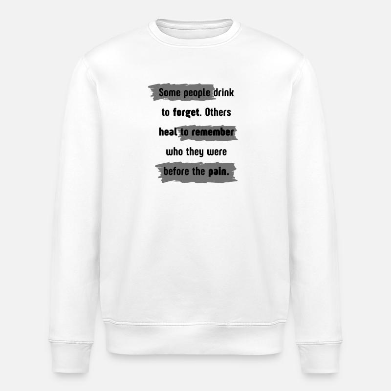 Heal To Remember-Design - Stanley/Stella Unisex Bio-Sweatshirt ROLLER - Weiß