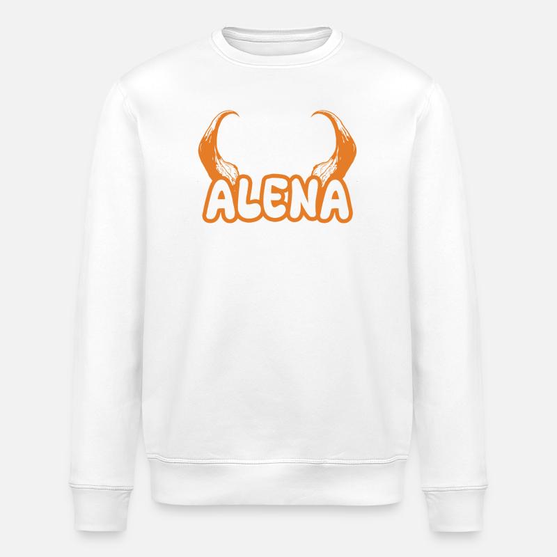 Cadeau pour Alena - Sweat bio ROLLER Stanley/Stella Unisexe - blanc