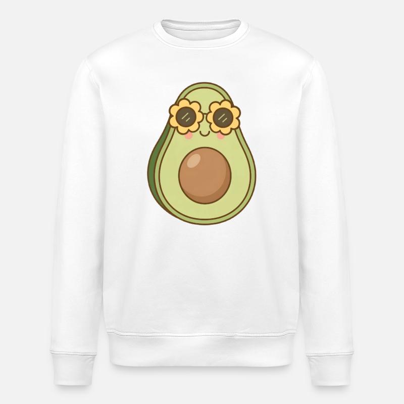 Avocat - Sweat bio ROLLER Stanley/Stella Unisexe - blanc