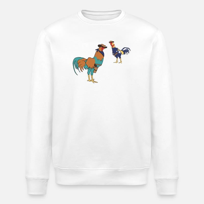 Rivalen - Stanley/Stella Unisex Bio-Sweatshirt ROLLER - Weiß