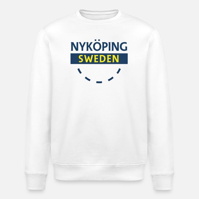 Nyköping Suède Signe - Sweat bio ROLLER Stanley/Stella Unisexe - blanc