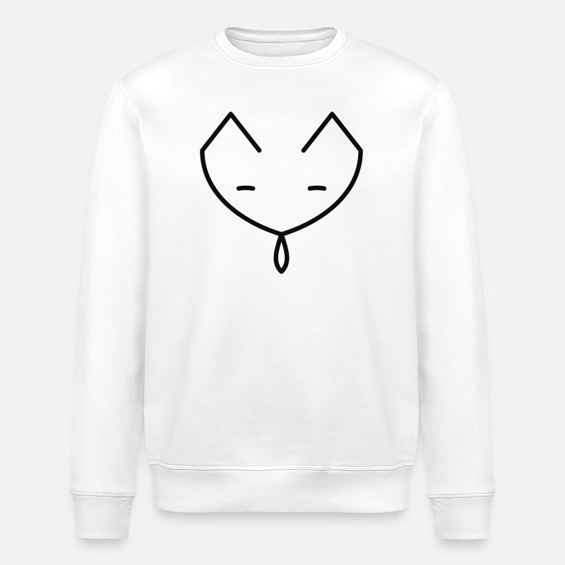 fox - Stanley/Stella Unisex Bio-Sweatshirt ROLLER - Weiß