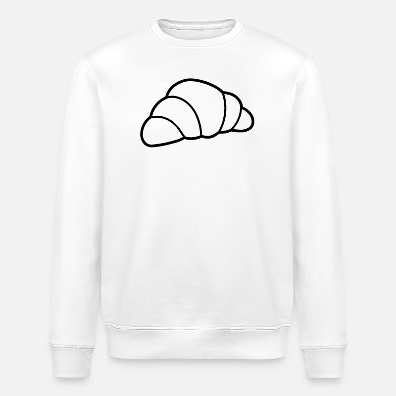 Halbmond - Stanley/Stella Unisex Bio-Sweatshirt ROLLER - Weiß