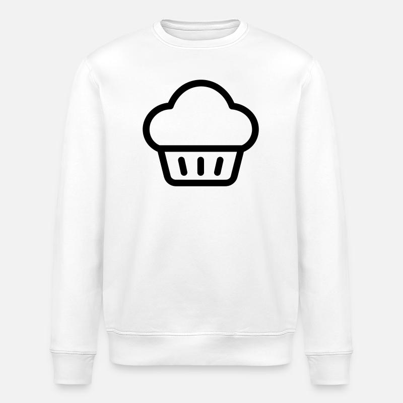 Muffin - Stanley/Stella Unisex Bio-Sweatshirt ROLLER - Weiß