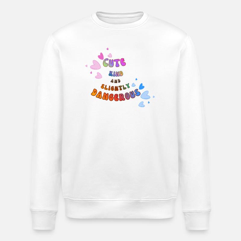 design mignon - Sweat bio ROLLER Stanley/Stella Unisexe - blanc