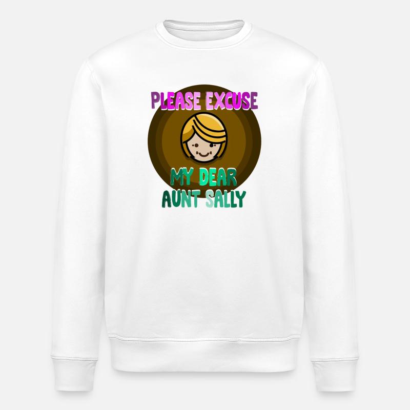 Math Teacher Geometry School Mathematics - Stanley/Stella ROLLER Unisex Organic Sweatshirt - white