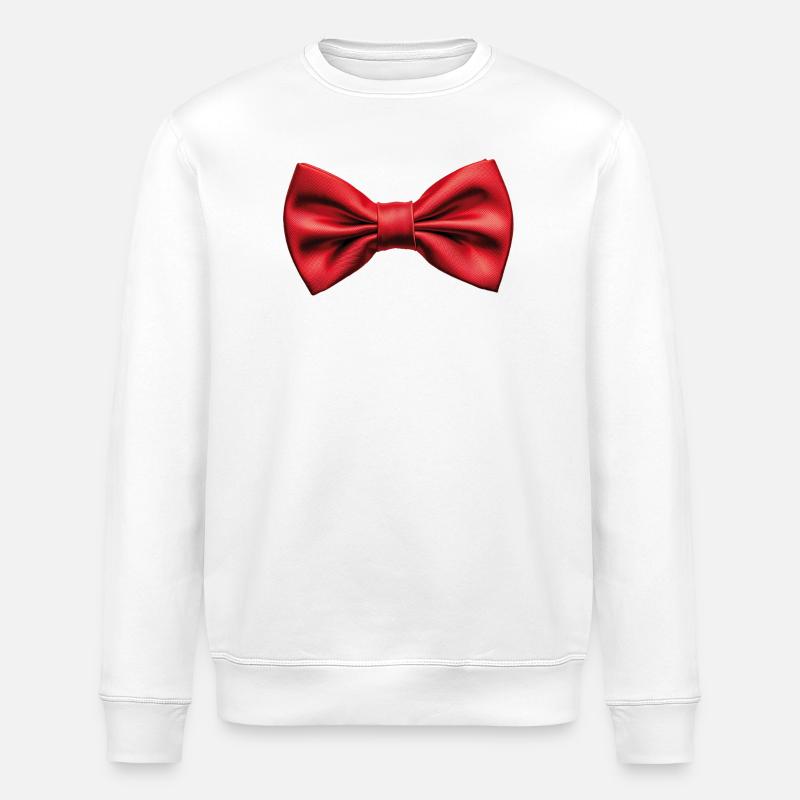 Fliege - Stanley/Stella Unisex Bio-Sweatshirt ROLLER - Weiß