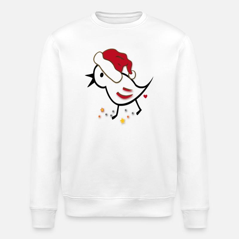 Weihnachten - Stanley/Stella Unisex Bio-Sweatshirt ROLLER - Weiß