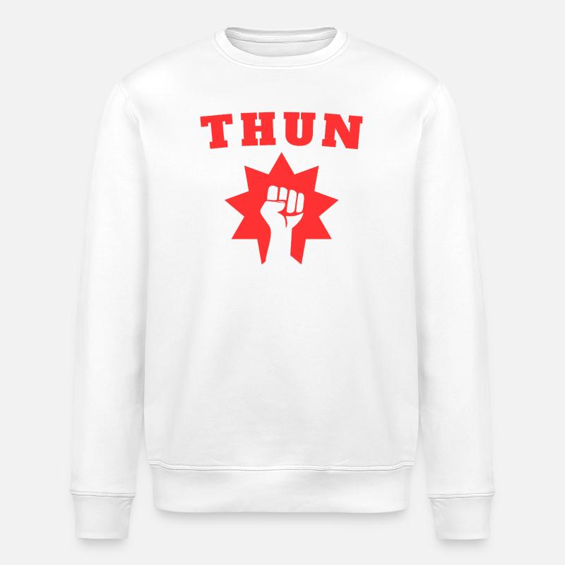 Thun - Stanley/Stella Unisex Bio-Sweatshirt ROLLER - Weiß