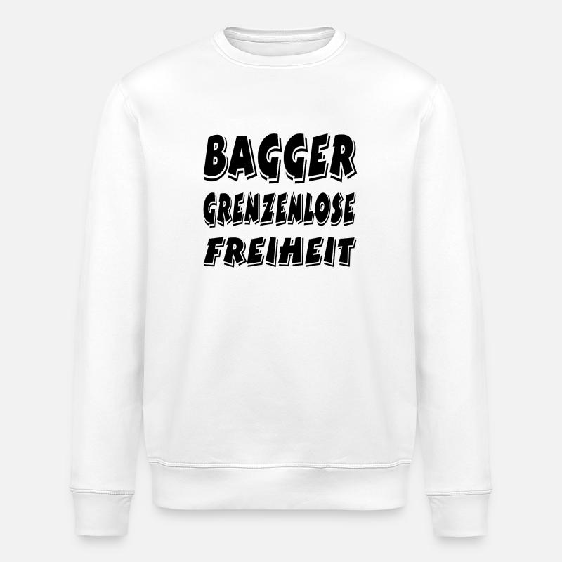 Bagger - Stanley/Stella Unisex Bio-Sweatshirt ROLLER - Weiß