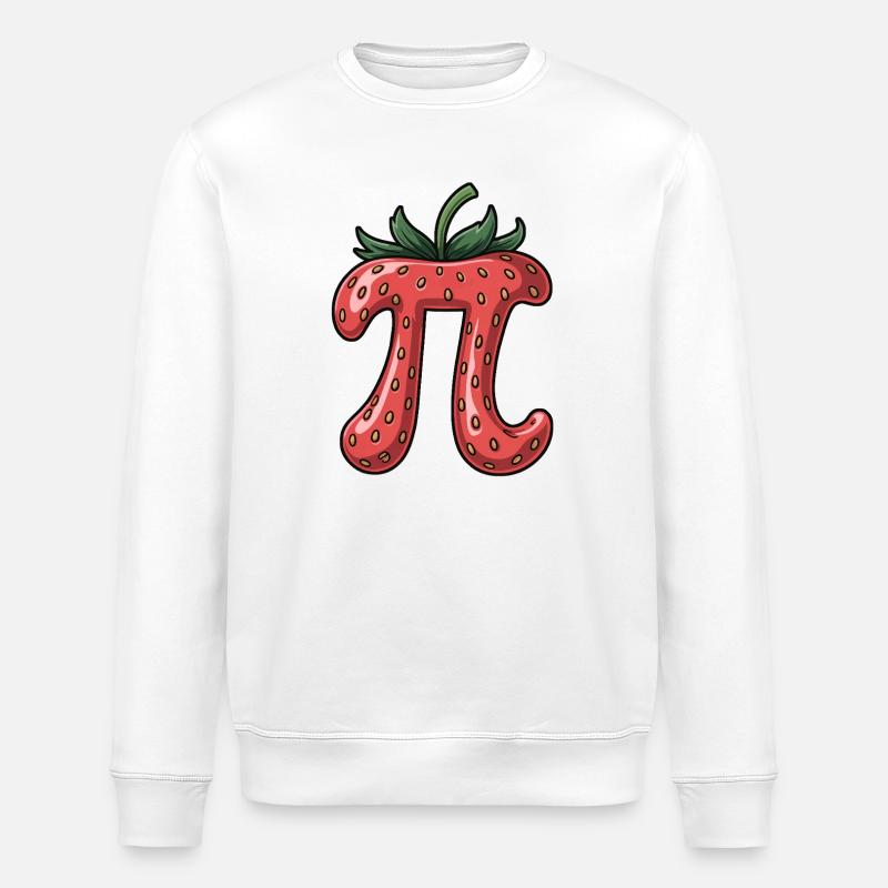 Fraise - Sweat bio ROLLER Stanley/Stella Unisexe - blanc