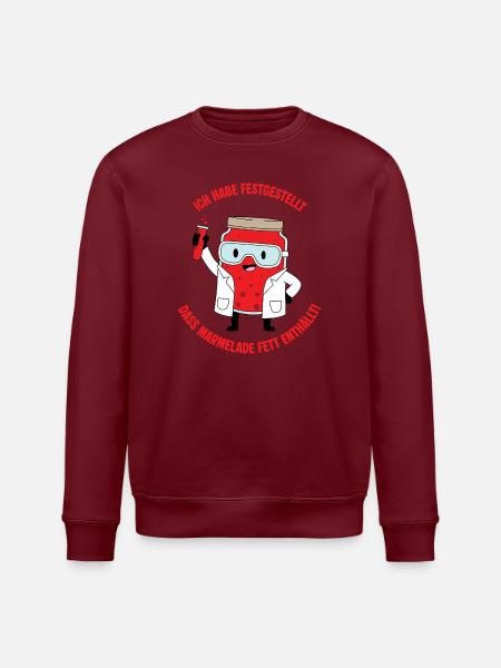 Laborjam Enthüllt Fett - Stanley/Stella Unisex Bio-Sweatshirt ROLLER - Weiß