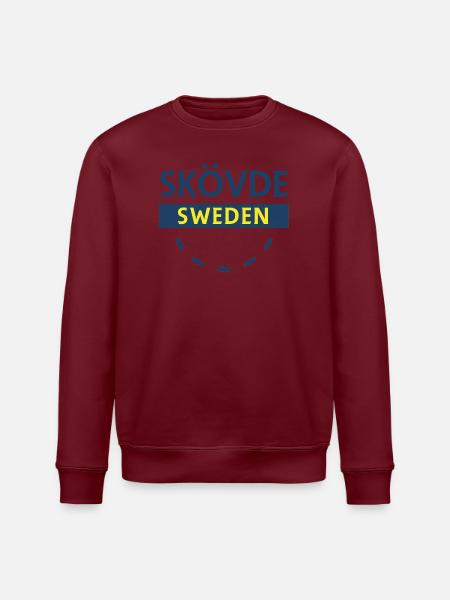 Skövde Sweden Sign Design - Sweat bio ROLLER Stanley/Stella Unisexe - blanc