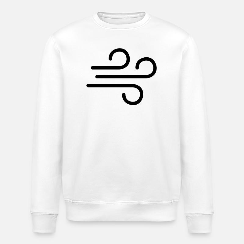 Wind - Stanley/Stella Unisex Bio-Sweatshirt ROLLER - Weiß