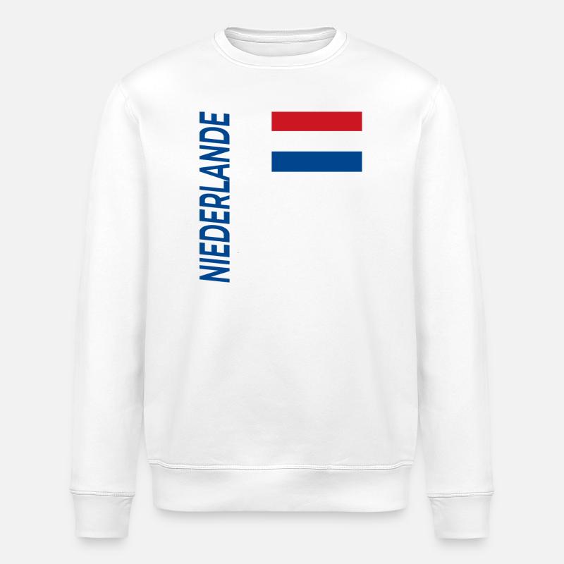 Hilversum - Stanley/Stella Unisex Bio-Sweatshirt ROLLER - Weiß