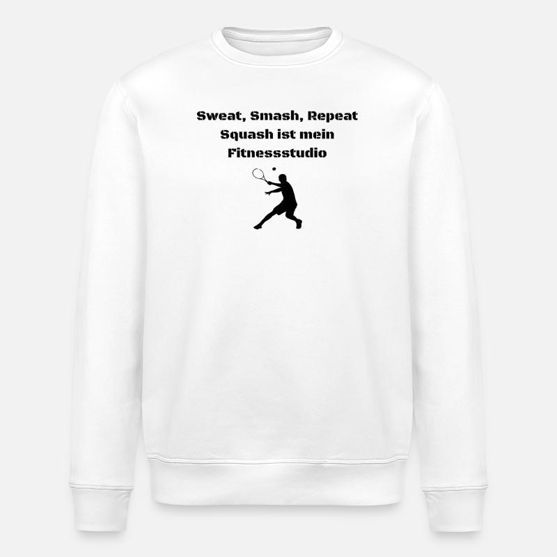 Courge - Sweat bio ROLLER Stanley/Stella Unisexe - blanc