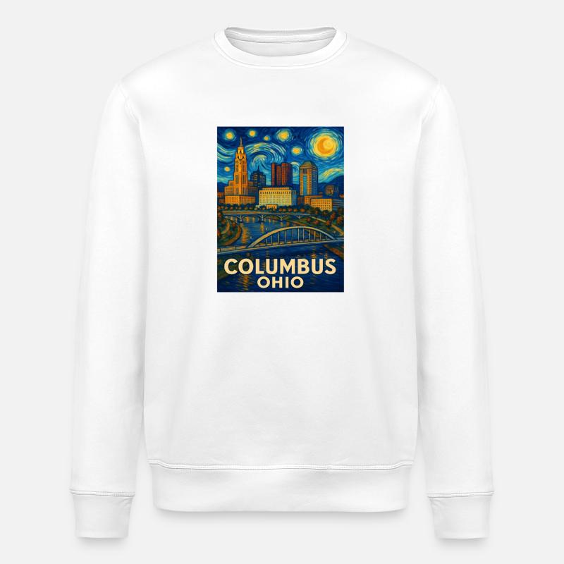 Columbus Ohio - Stanley/Stella Unisex Bio-Sweatshirt ROLLER - Weiß