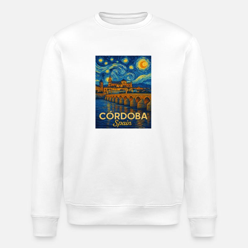 Cordoba Spanien - Stanley/Stella Unisex Bio-Sweatshirt ROLLER - Weiß