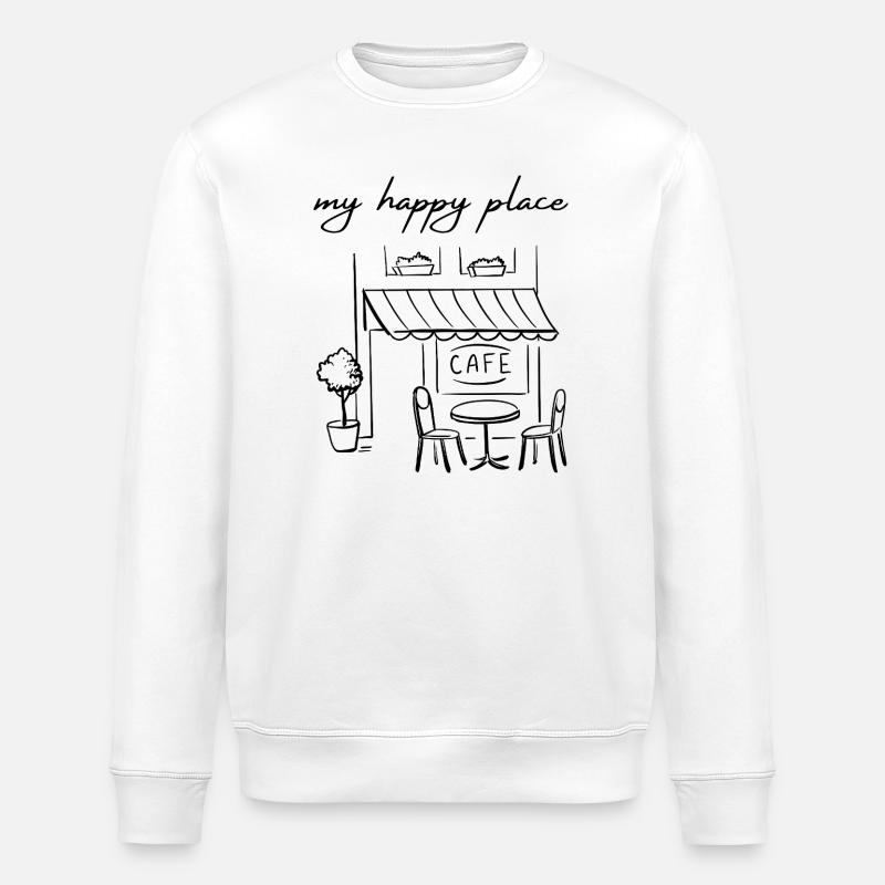 Design fehlt - Stanley/Stella Unisex Bio-Sweatshirt ROLLER - Weiß