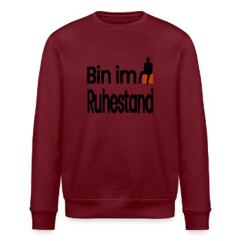 Ruhestand - Stanley/Stella Unisex Bio-Sweatshirt ROLLER - Weiß - Vorne - Nik (191cm)