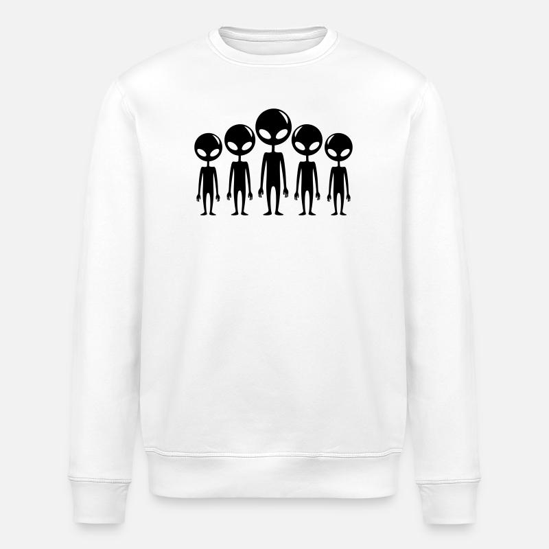 Équipe des étrangers - Sweat bio ROLLER Stanley/Stella Unisexe - blanc