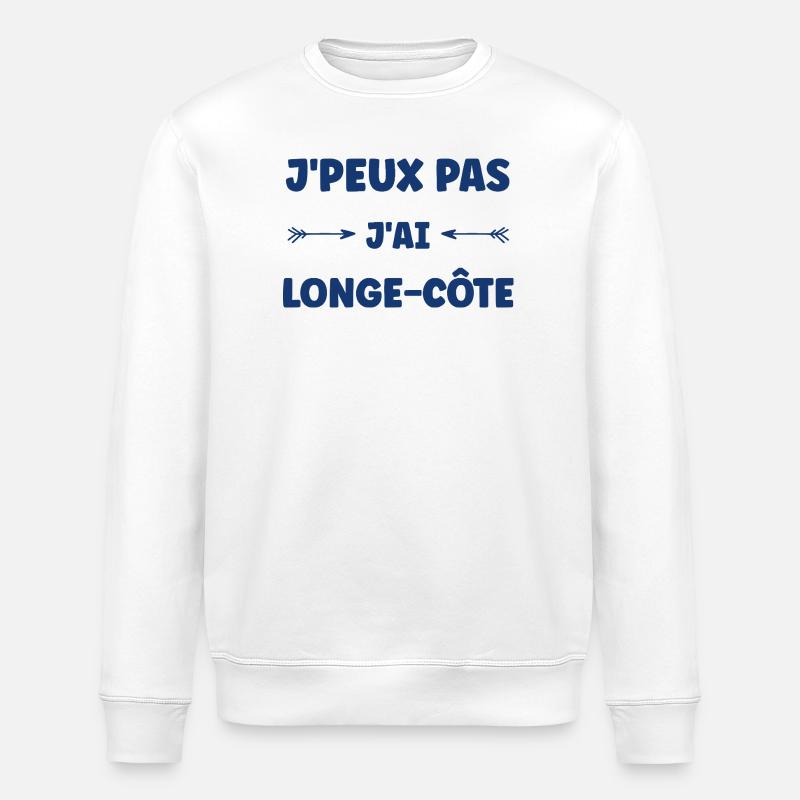 Longe Rippe - Stanley/Stella Unisex Bio-Sweatshirt ROLLER - Weiß