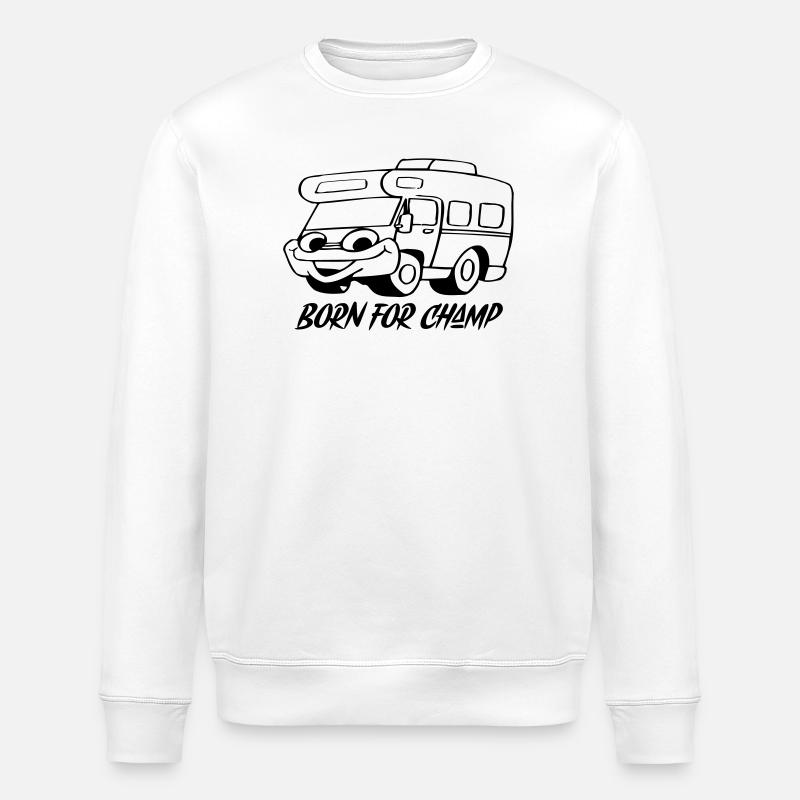 Nés pour les champions - Sweat bio ROLLER Stanley/Stella Unisexe - blanc