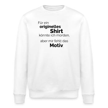 Motiv - Stanley/Stella Unisex Bio-Sweatshirt ROLLER - Weiß - Vorne - Nik (191cm)