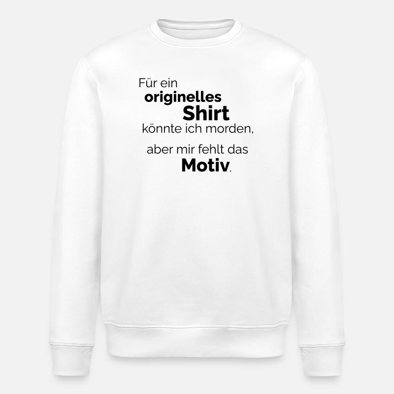 Motif - Sweat bio ROLLER Stanley/Stella Unisexe - blanc