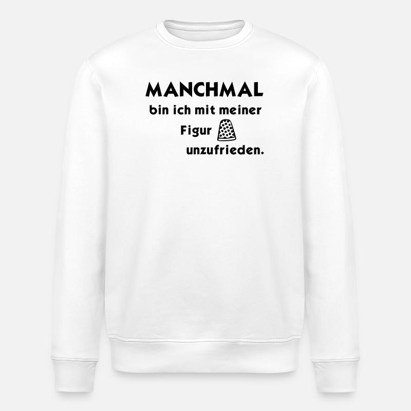 Figur unzufrieden - Stanley/Stella Unisex Bio-Sweatshirt ROLLER - Weiß