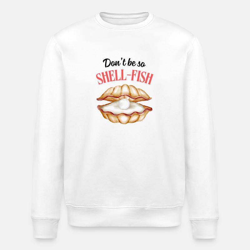 Muschelperle - Stanley/Stella Unisex Bio-Sweatshirt ROLLER - Weiß