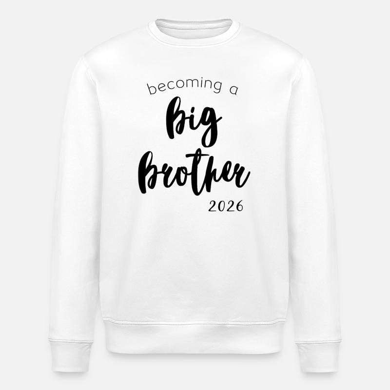 Futur grand frère 2026 - Sweat bio ROLLER Stanley/Stella Unisexe - blanc