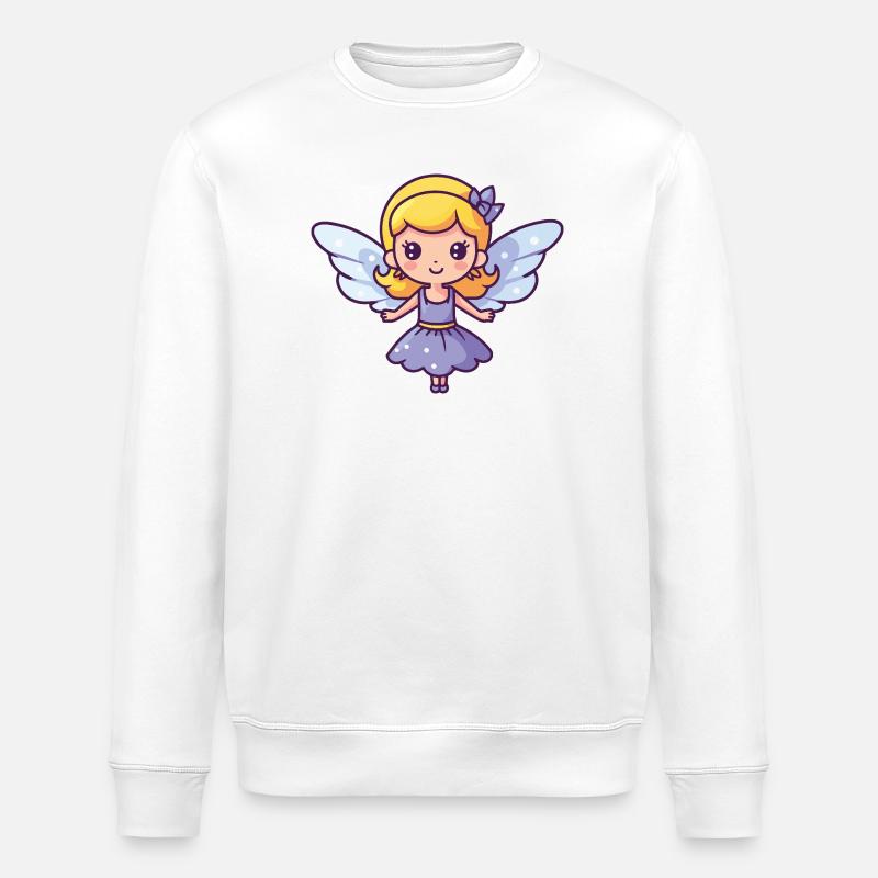 Fée Doux Bébé Conte de Fées - Sweat bio ROLLER Stanley/Stella Unisexe - blanc