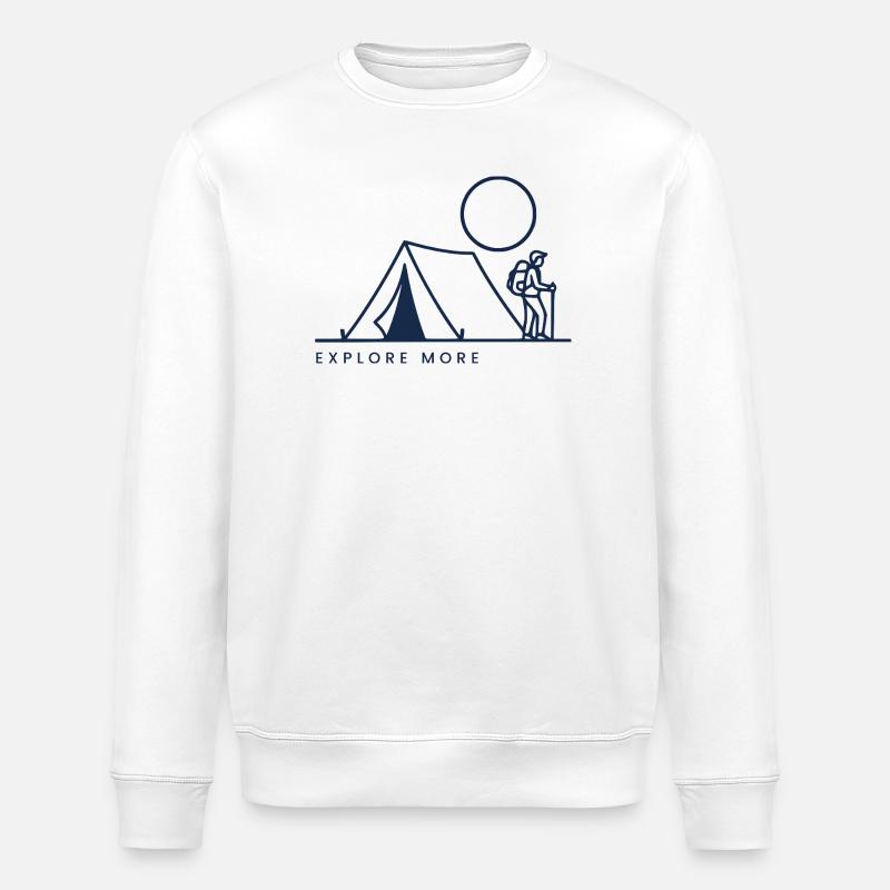 Explore more - Stanley/Stella ROLLER Unisex Organic Sweatshirt - white