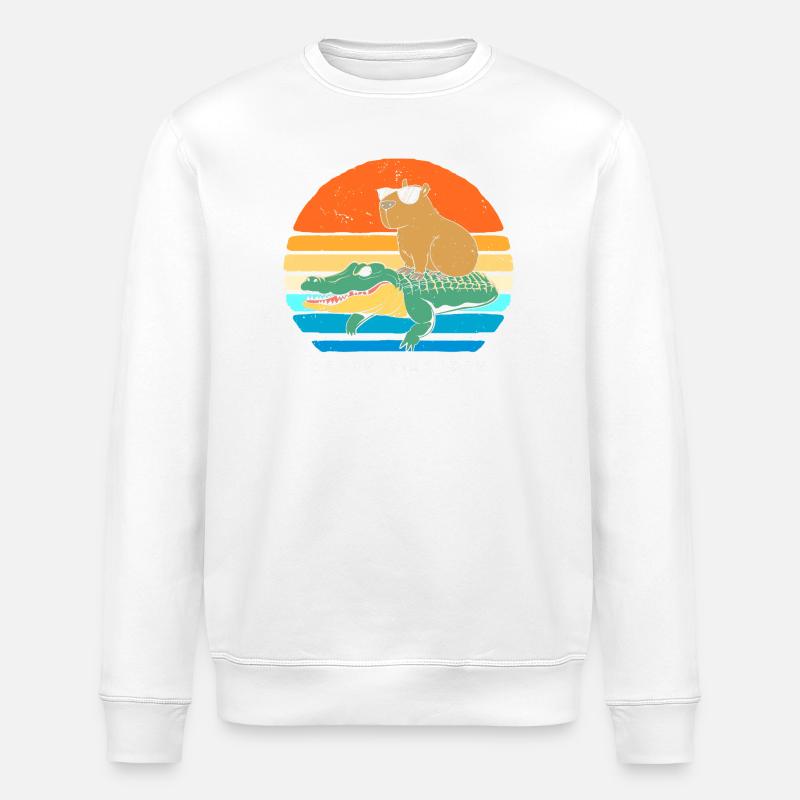Happy birthday - Stanley/Stella Unisex Bio-Sweatshirt ROLLER - Weiß